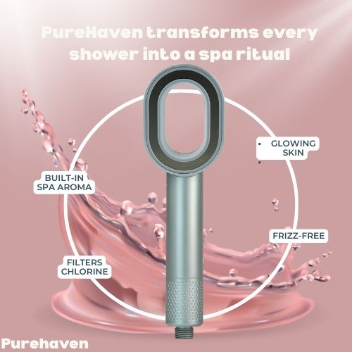 PureHaven™ – UK’s Favorite Shower Head for Softer Skin & Healthier Hair