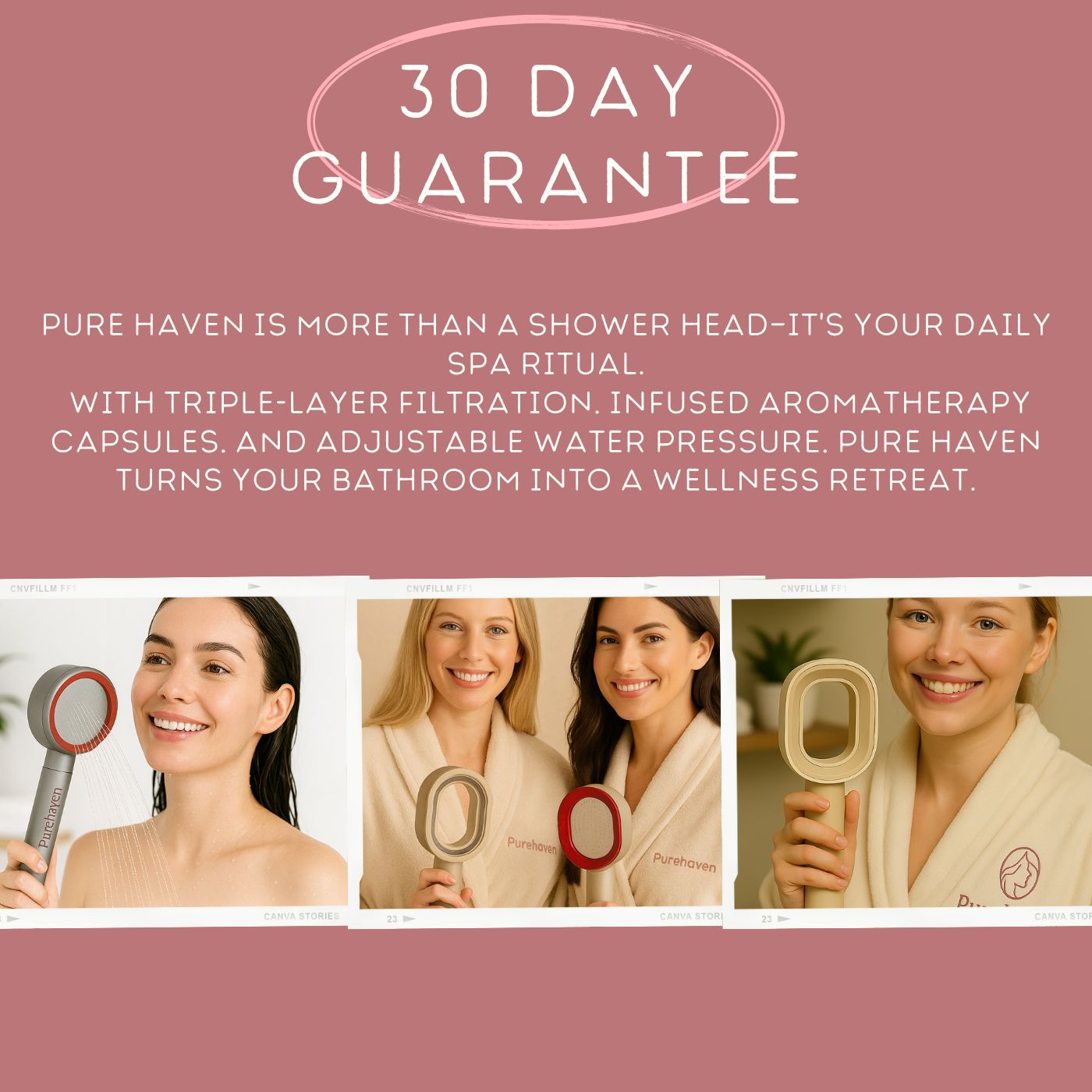 PureHaven™ – UK’s Favorite Shower Head for Softer Skin & Healthier Hair